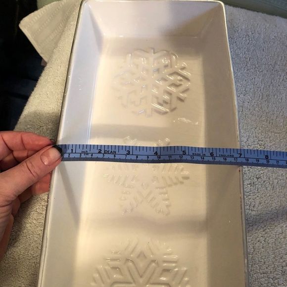 Snowflake serving dish - Picture 3 of 4